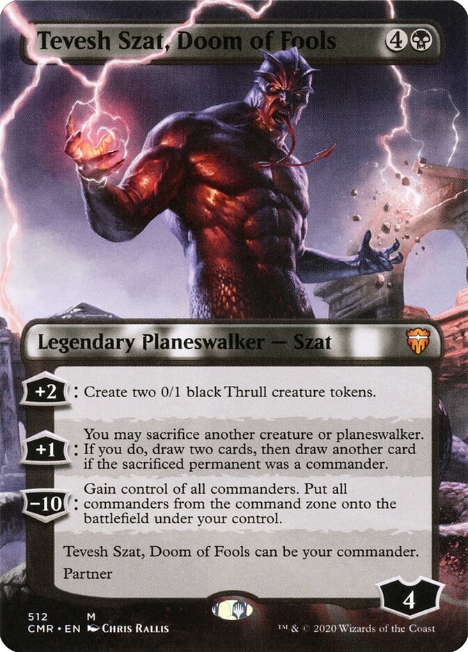 Tevesh Szat, Doom of Fools Borderless