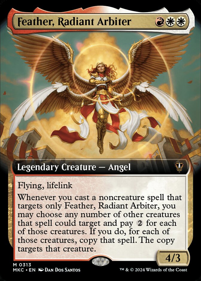 Feather, Radiant Arbiter Extended Art