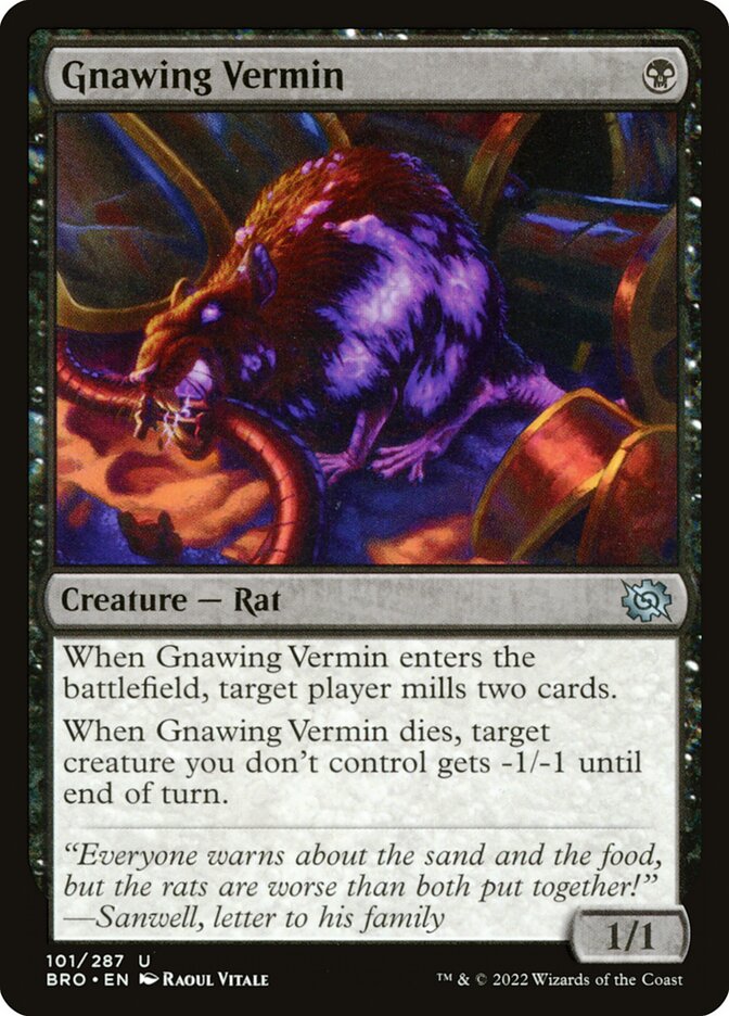 Gnawing Vermin Foil