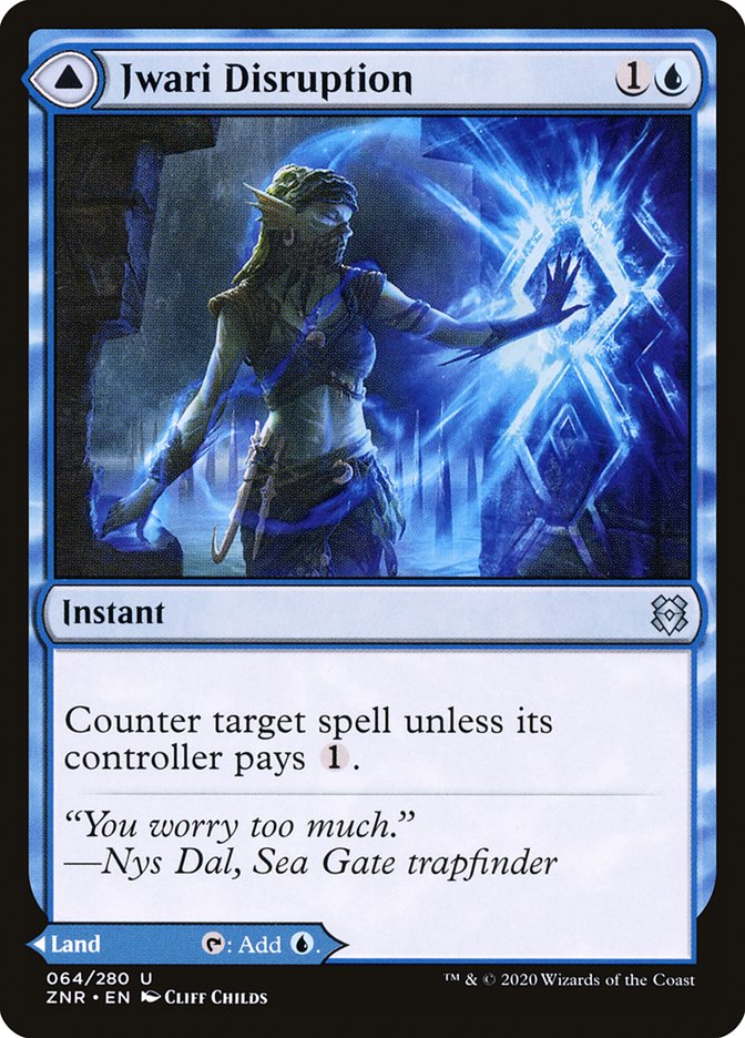 Jwari Disruption // Jwari Ruins Foil