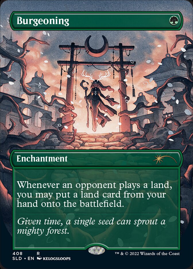 Burgeoning Secret Lair Foil