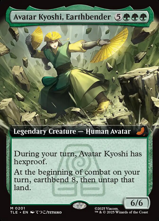 Avatar Kyoshi, Earthbender Extended Art