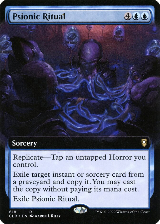 Psionic Ritual Extended Art