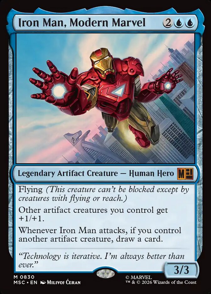 Iron Man, Modern Marvel Foil