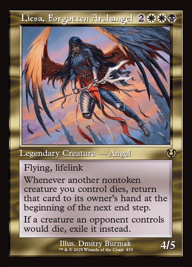 Liesa, Forgotten Archangel Retroframe