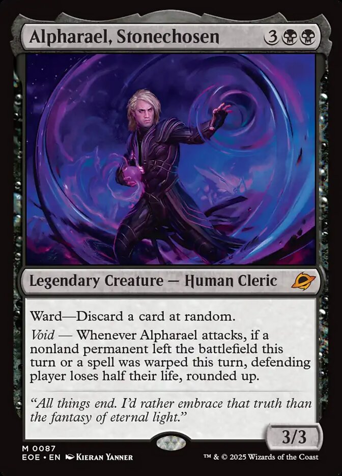 Alpharael, Stonechosen Foil