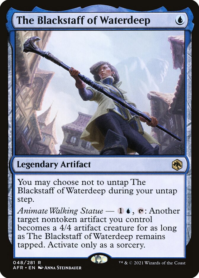 The Blackstaff of Waterdeep Foil