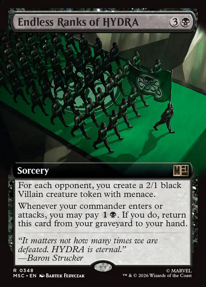 Endless Ranks of HYDRA Extended Art