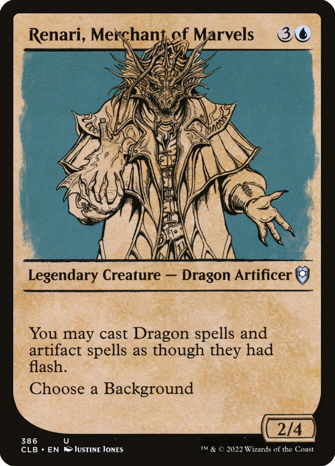 Renari, Merchant of Marvels Showcase Foil