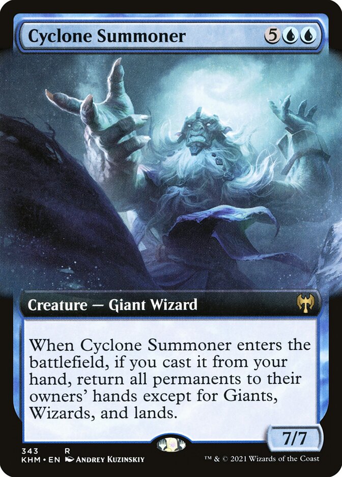 Cyclone Summoner Extended Art