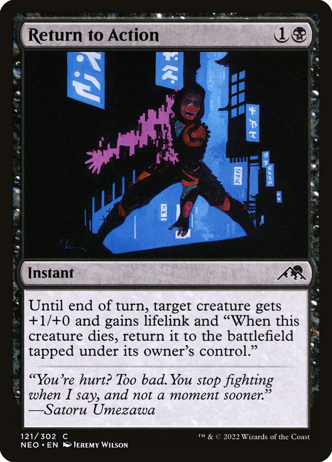 Return to Action Foil