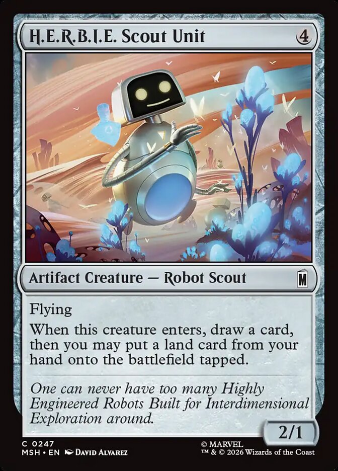 H.E.R.B.I.E. Scout Unit Foil