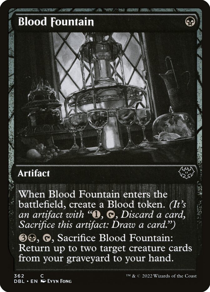 Blood Fountain Foil