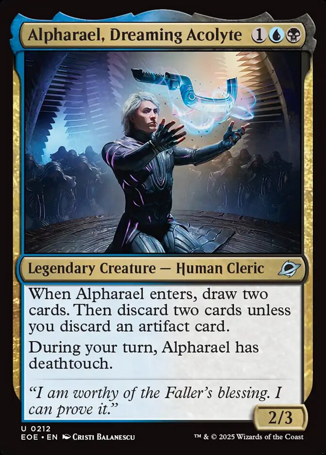 Alpharael, Dreaming Acolyte Foil