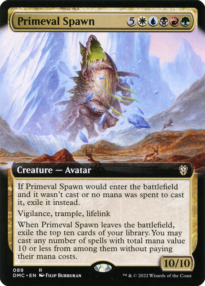 Primeval Spawn Extended Art