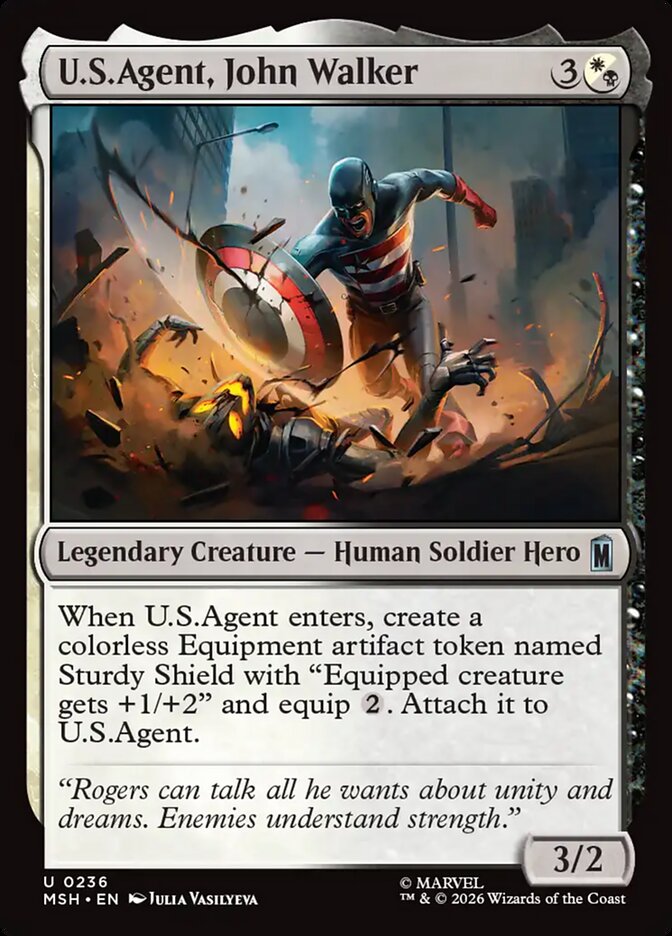 U.S.Agent, John Walker Foil