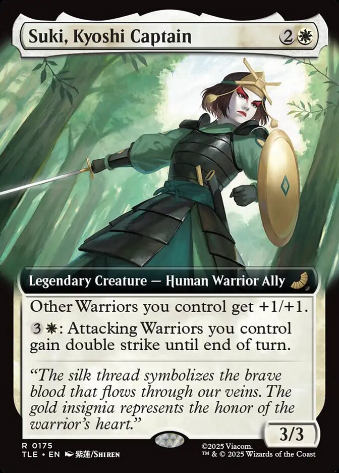 Suki, Kyoshi Captain Extended Art