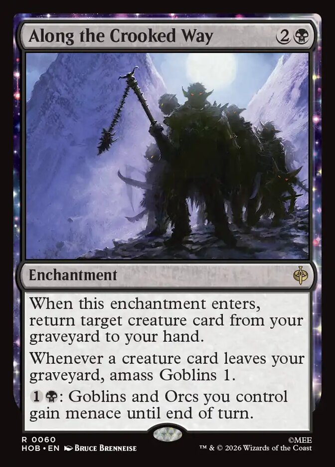 Along the Crooked Way Foil