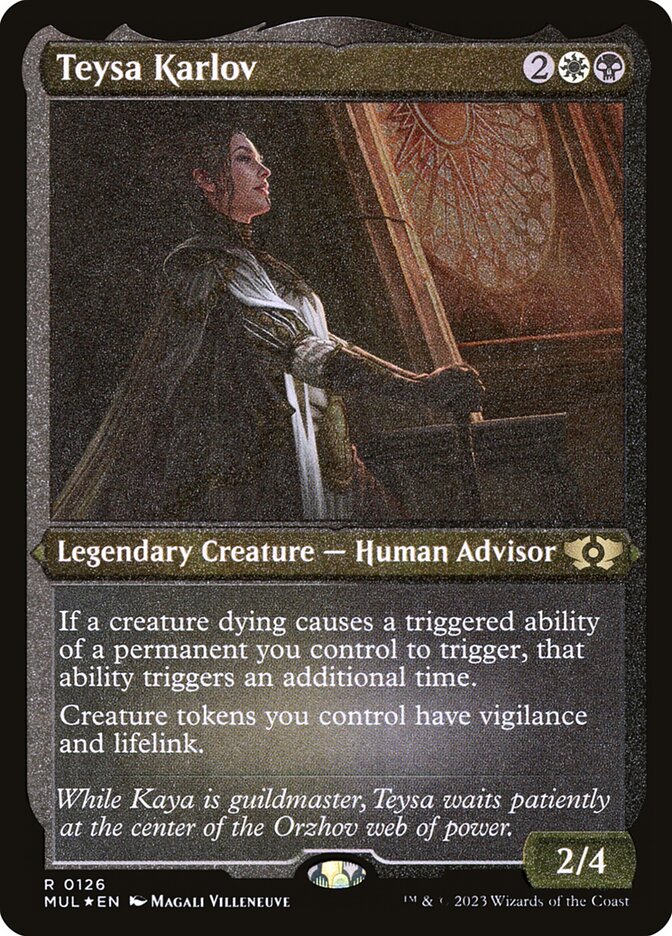 Teysa Karlov Etched Foil