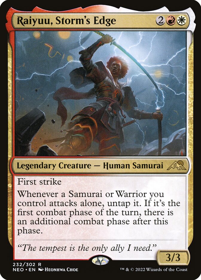 Raiyuu, Storm's Edge Foil