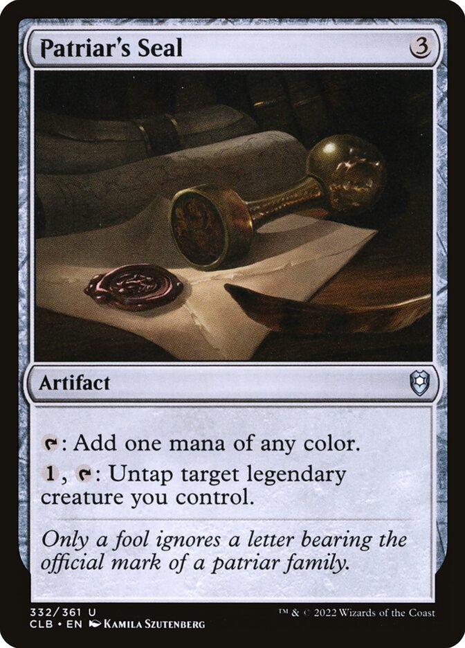 Patriar's Seal Foil
