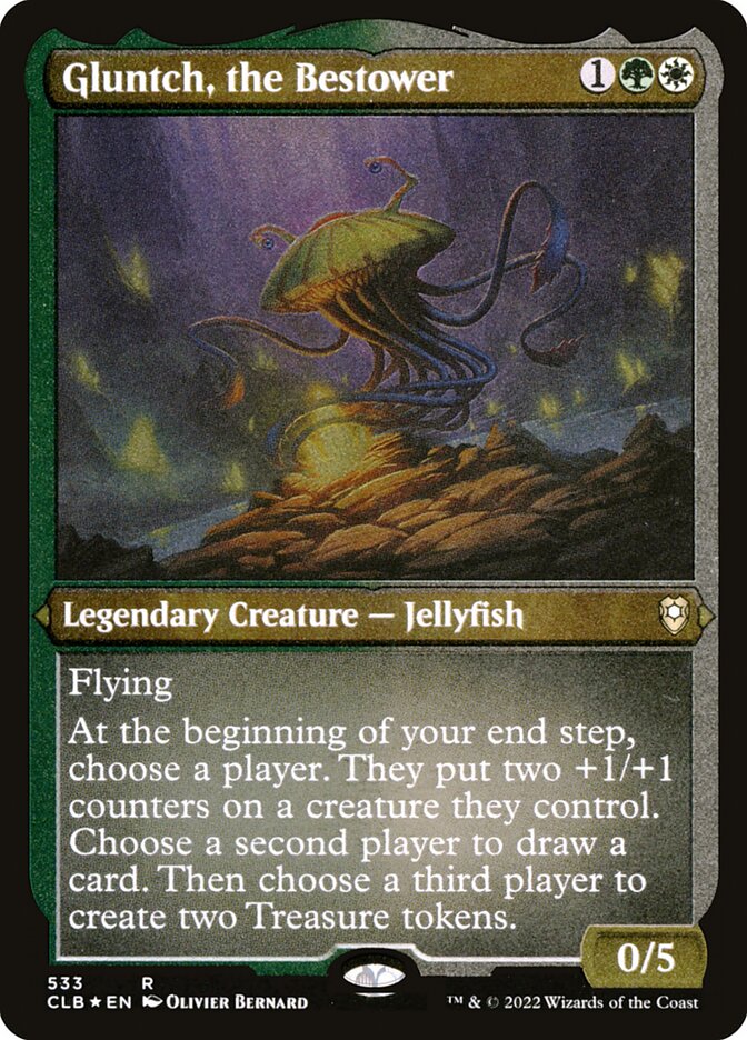 Gluntch, the Bestower Etched Foil