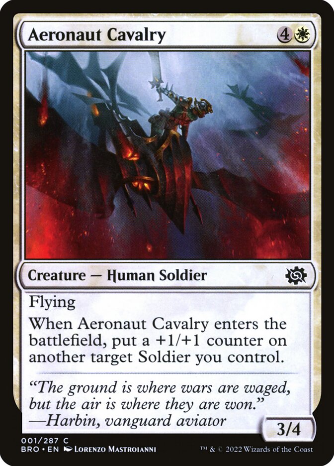 Aeronaut Cavalry Foil