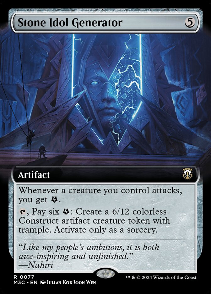 Stone Idol Generator Extended Art