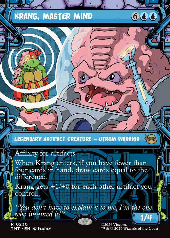Krang, Master Mind Sewer Frame
