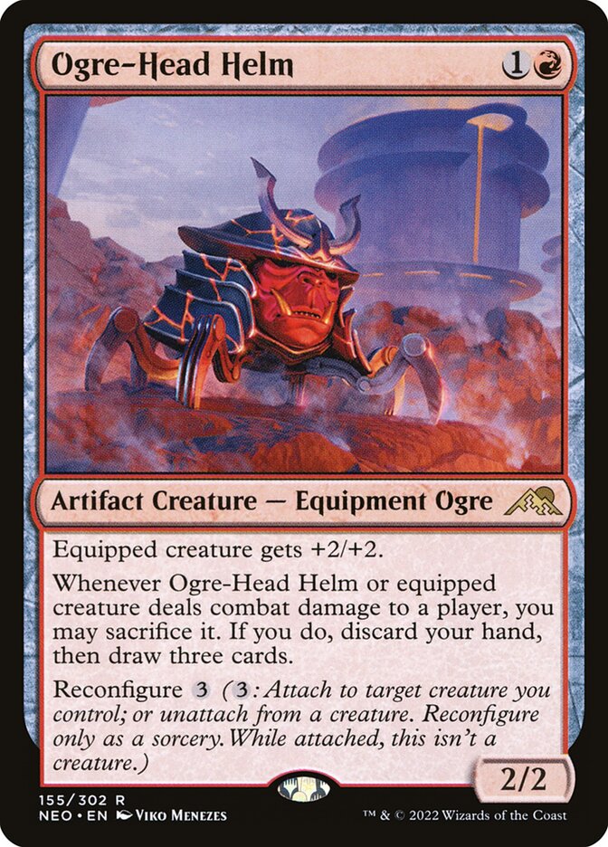 Ogre-Head Helm Foil