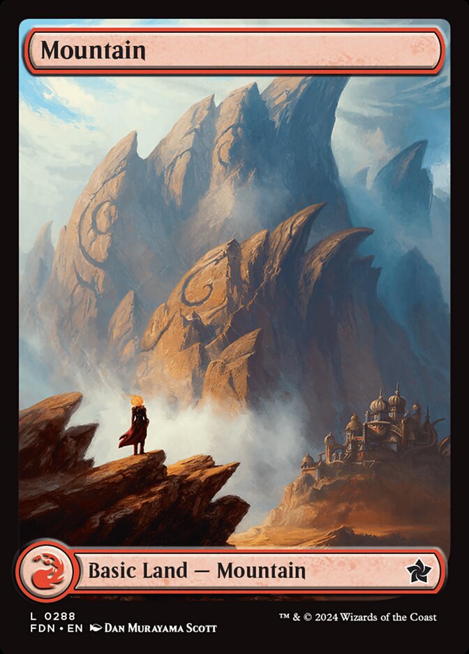 Mountain Full Art Foil