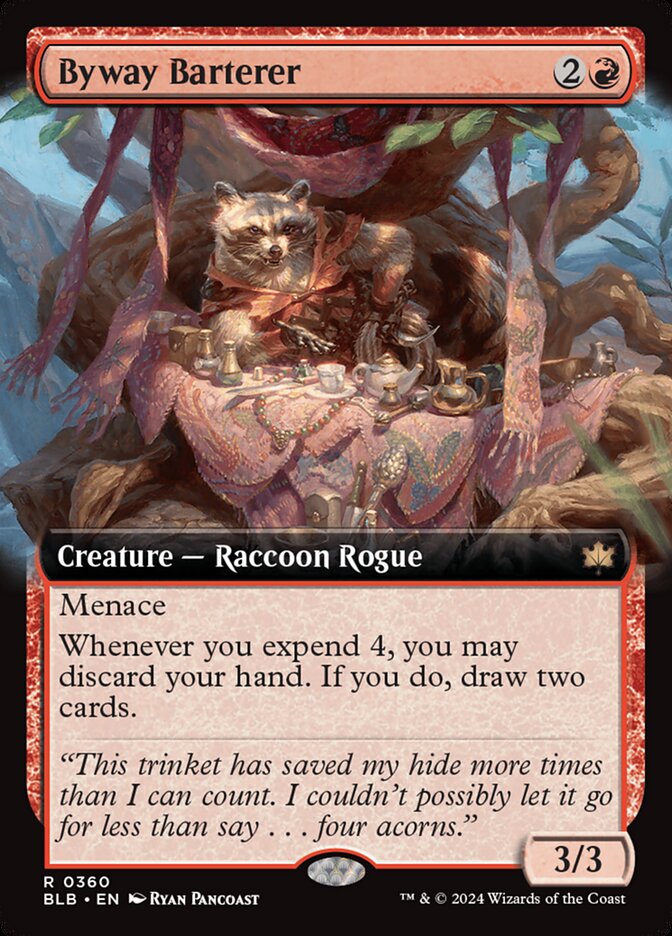 Byway Barterer Extended Art Foil