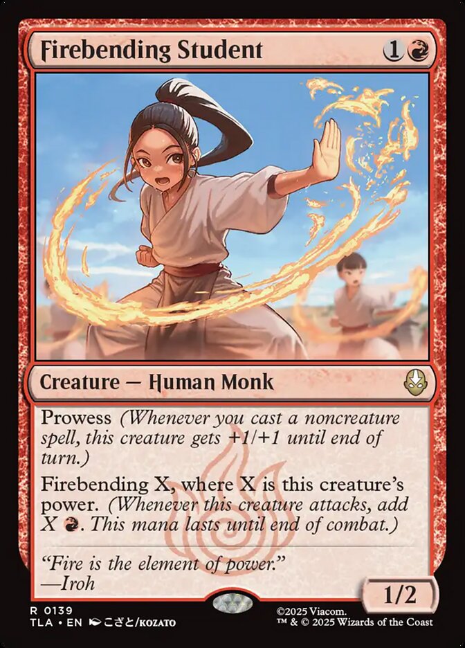Firebending Student Foil