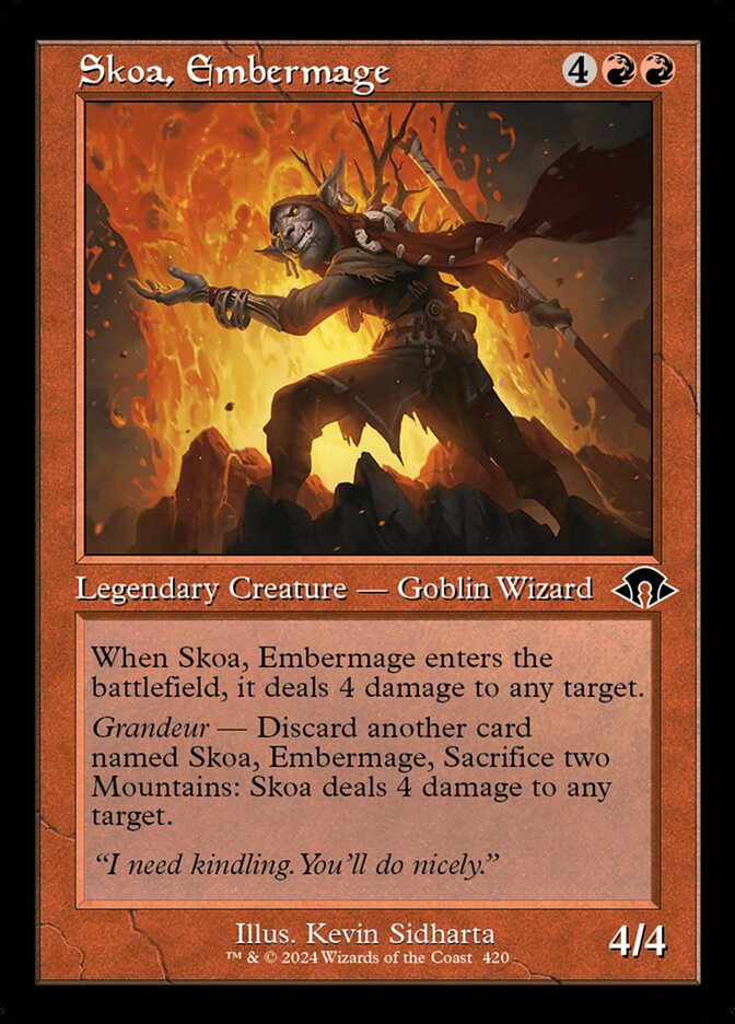 Skoa, Embermage Retro Frame Foil