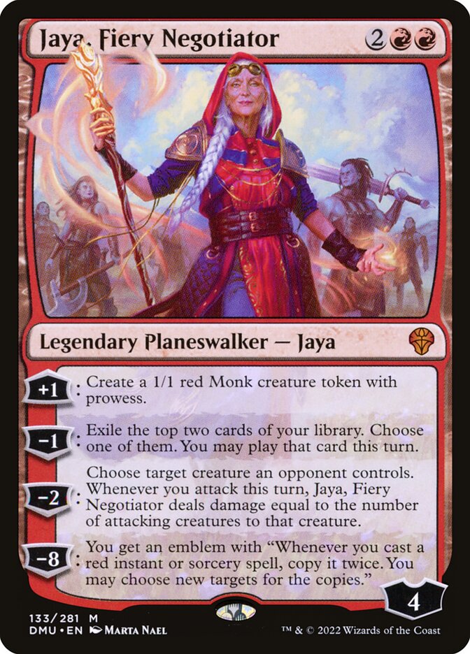 Jaya, Fiery Negotiator Foil