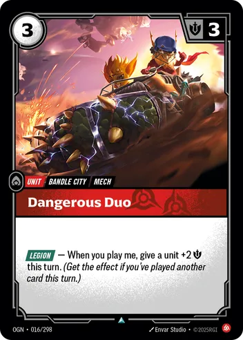 Dangerous Duo Foil