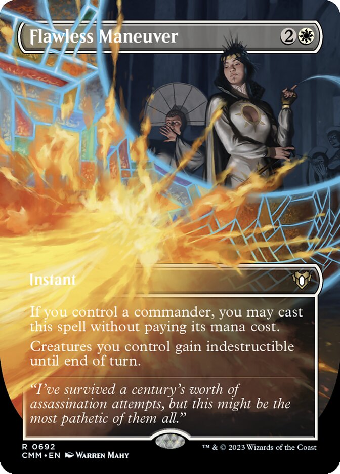 Flawless Maneuver Borderless