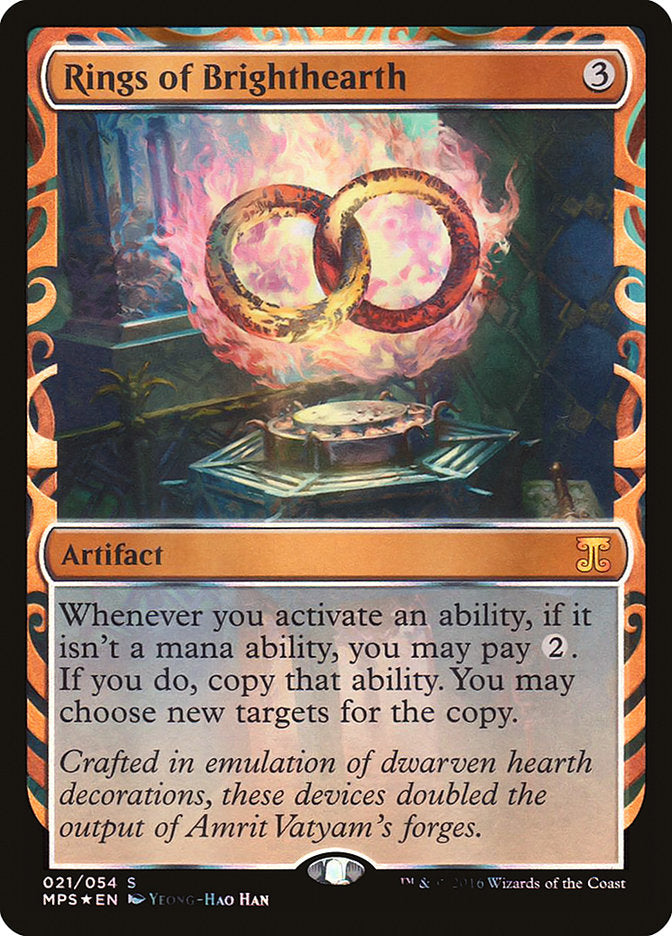 Rings of Brighthearth Foil Master Pieces: Kaladesh Inventions
