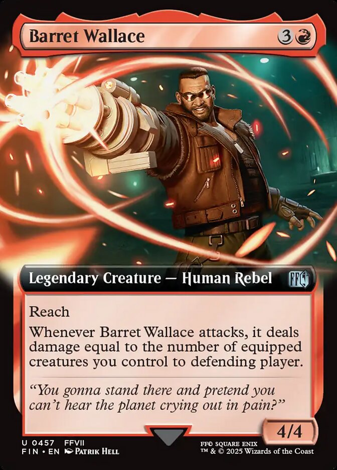 Barret Wallace Extended Art