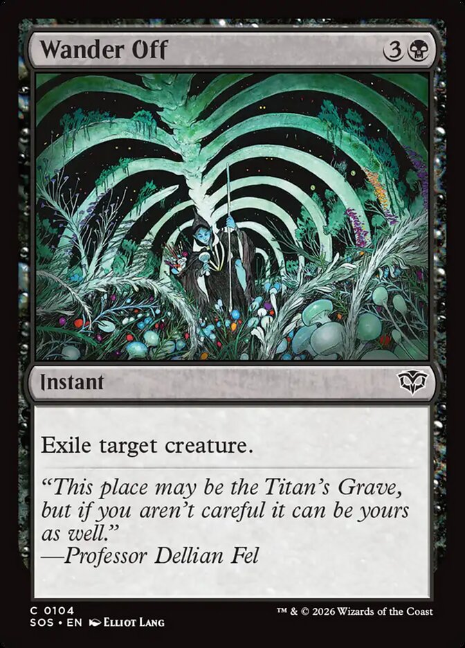 Wander Off Foil
