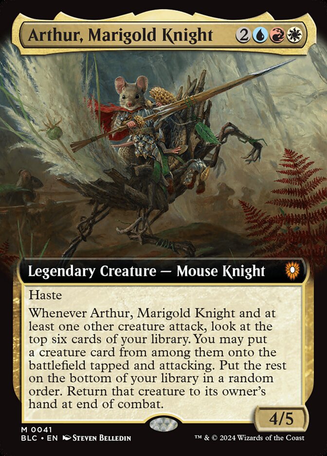 Arthur, Marigold Knight Extended Art