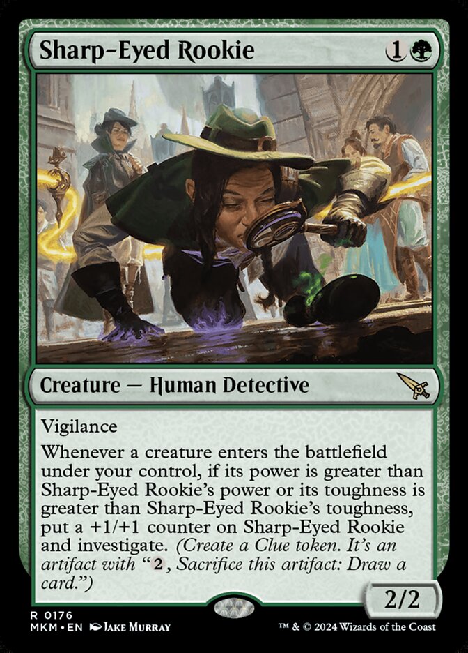Sharp-Eyed Rookie Foil