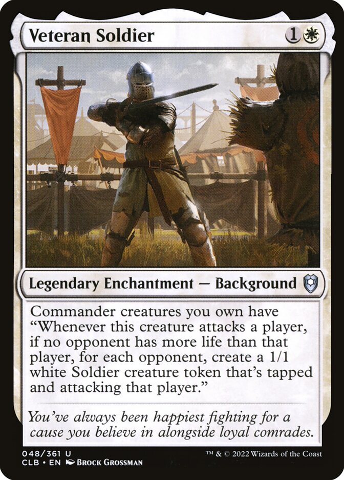 Veteran Soldier Foil