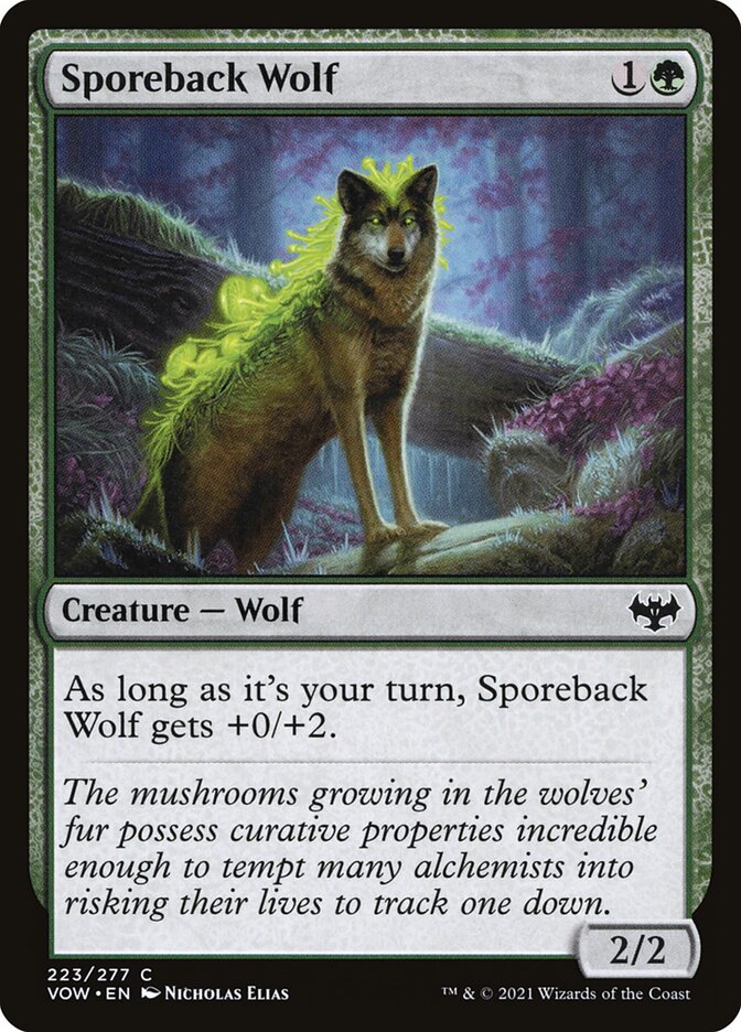 Sporeback Wolf Foil