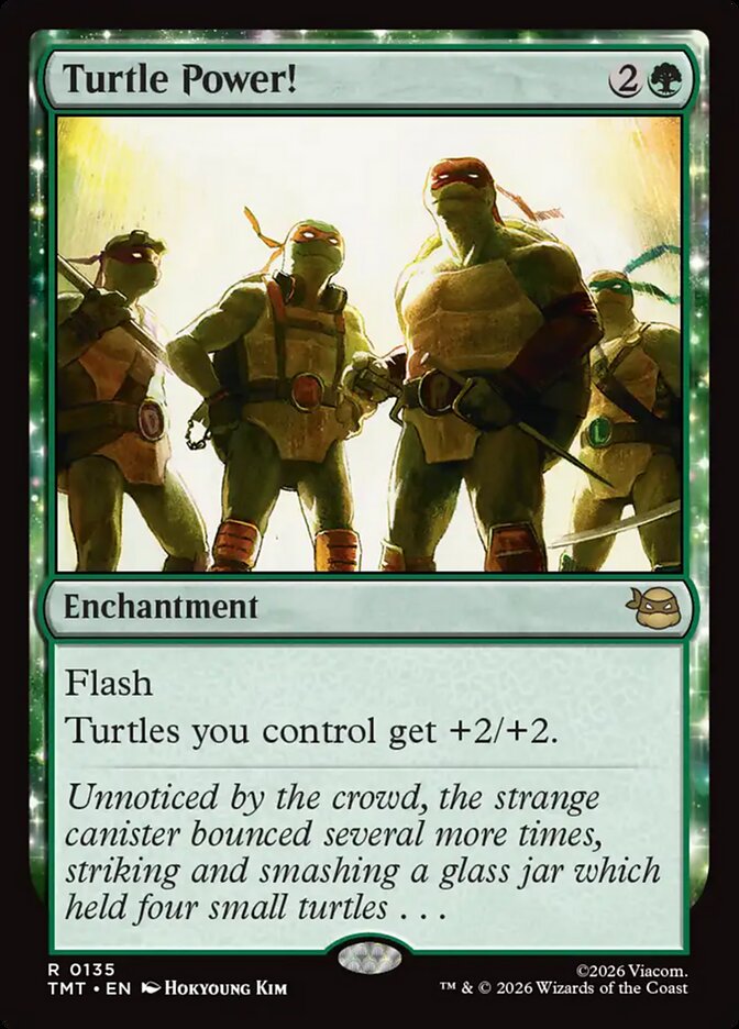 Turtle Power! Foil