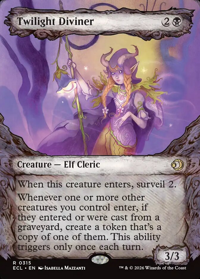 Twilight Diviner Showcase Foil