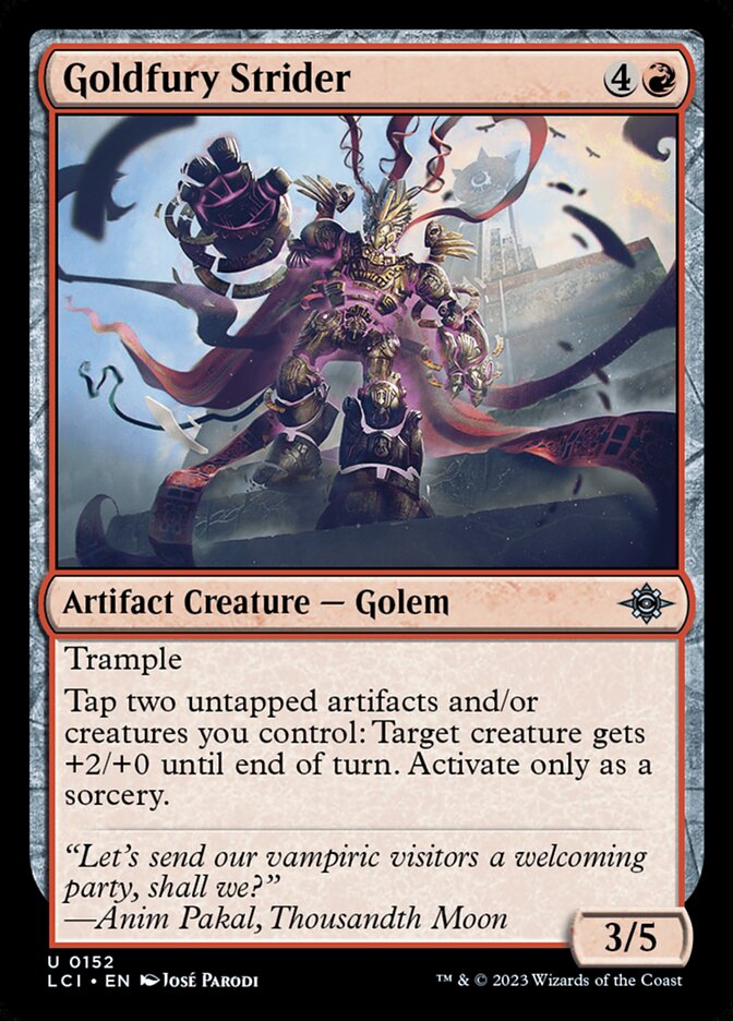 Goldfury Strider Foil