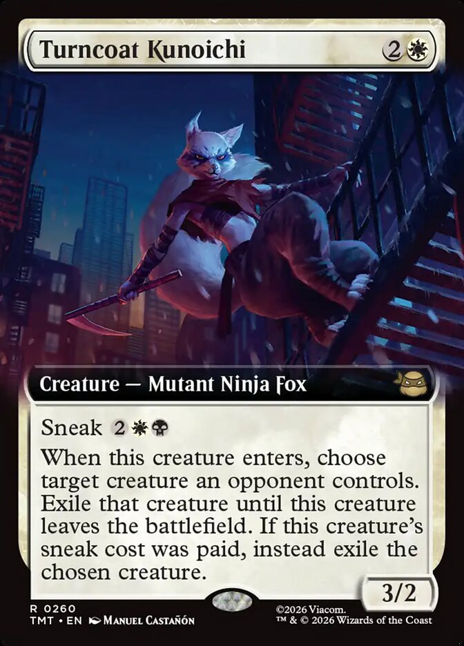Turncoat Kunoichi Extended Art