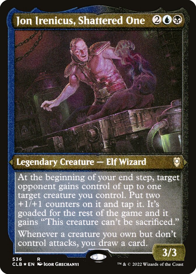 Jon Irenicus, Shattered One Etched Foil