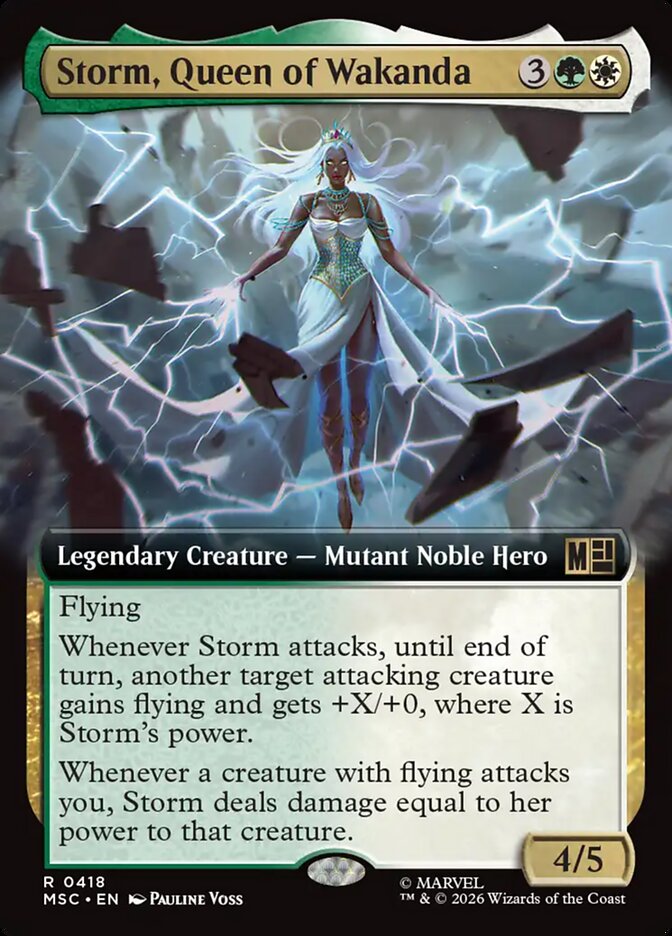 Storm, Queen of Wakanda Extended Art